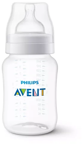 Бутылочка для кормления, Anti-colic 1+ мес., 260 мл, 2 шт. фото 2