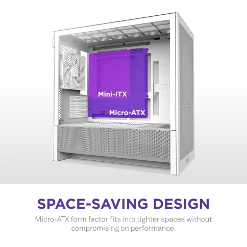 NZXT H3 Flow CC-H31FW-01 фото 3