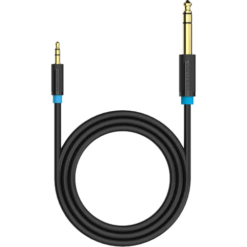Кабель Vention jack 6.5 mm(m)/mini jack 3.5 mm(m) - 1.5 м (BABBG) фото 1