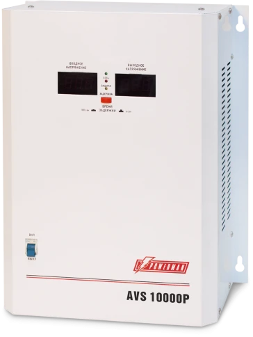Стабилизатор POWERMAN AVS 10000P, ступенчатый регулятор, цифровые инди фото 1