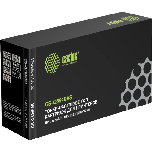 Картридж лазерный Cactus CS-Q5949AS Q5949A черный (2500стр.) для HP фото 4