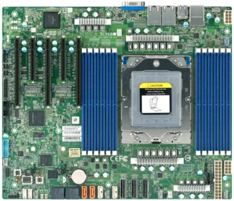 Системная плата/ MB Supermicro  H13SSL-N, ATX,  1xSP5 9004 EPYC фото 1