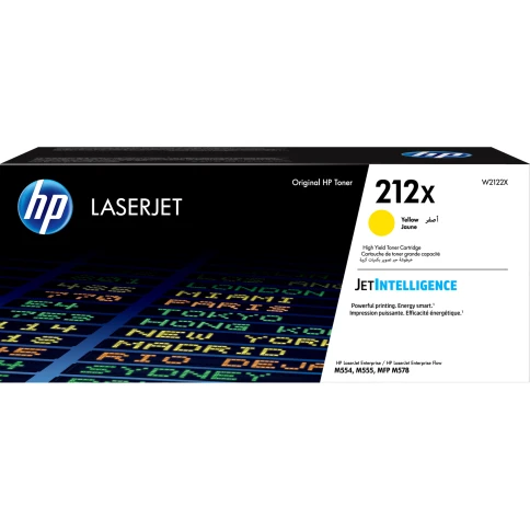 Тонер-картридж/ HP 212X High Yield Yellow Original LaserJet Toner Cart фото 1