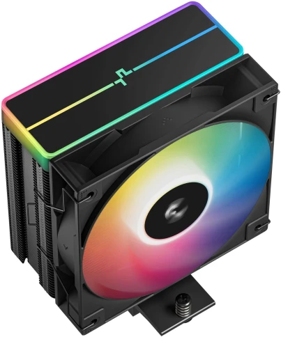 Устройство охлаждения(кулер) Deepcool AG400 Bk V2 ARGB Soc-AM5/AM4/1200/1700/1851 черный 4-pin... фото 3