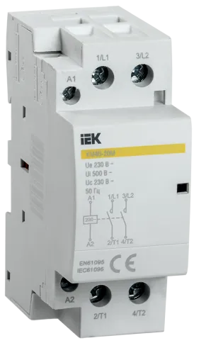 Контактор модульный КМ40-20М AC IEK фото 1