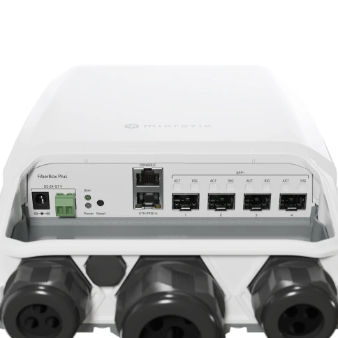 Коммутатор/ FiberBox Plus CRS305-1G-4S+OUT with 800MHz CPU, 256MB RAM, 1xGigabit... фото 5
