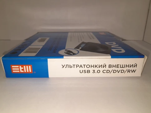 Внешний оптический DVD привод/ DVD-RW ext. Black Slim Ret USB3.0+TYPE-C,... фото 8