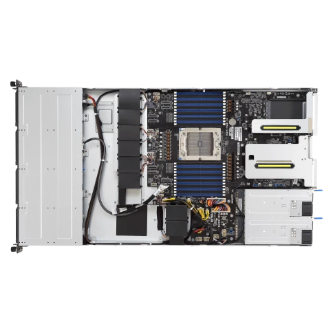 Серверная платформа/ ASUS RS501A-E12-RS4, 1U, 1x  SP5 (LGA 6096) 400W, фото 9