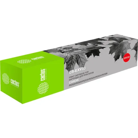 -/ Картридж лазерный Cactus CS-EXV33 C-EXV33 черный (14600стр.) для Canon iR 2520/2525/2530/2525i/2530i фото 2