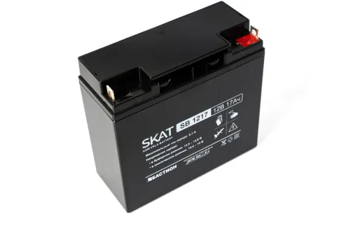 2536 SKAT SB 1217, 12В, 17Ач, максимальный ток заряда 5,1 А. Тип клемм фото 4