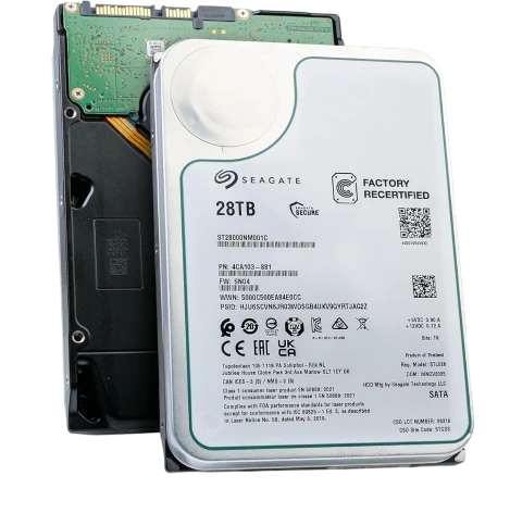 Жесткий диск/ HDD Seagate SATA 28Tb 7200 Exos 6Gb/s 512Mb OFFICIAL REC фото 1