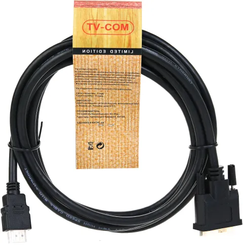 TV-COM HDMI to DVI-D (19M -25M) 3м фото 3