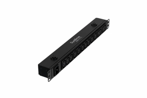 БРП Uniprom, базовый, 1U, 240В, 1Ф, 16A, 10xC13 2xC19, 2м кабель, IEC3 фото 2