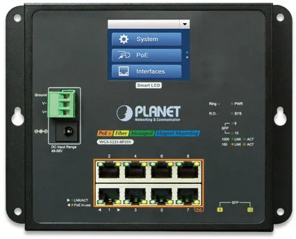Коммутатор PLANET WGS-5225-8P2SV фото 2