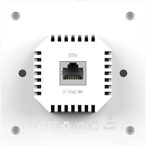 Точка доступа/ AC1200 Dual Band Gigabit Wall Plate Access Point, 867Mb фото 3