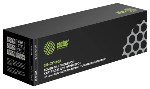 Картридж лазерный Cactus CS-CF410A CF410A черный (2300стр.) для HP фото 1