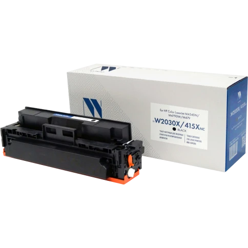 Тонер-картридж NVP NV-W2030X 415X Black (БЕЗ ЧИПА) (БЕЗ ГАРАНТИИ) фото 1