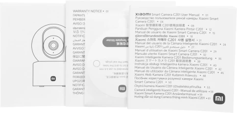 Камера видеонаблюдения IP Xiaomi C201 Wi-Fi 3.3-3.3мм цв. корп.:белый (BHR08NBGL) фото 8
