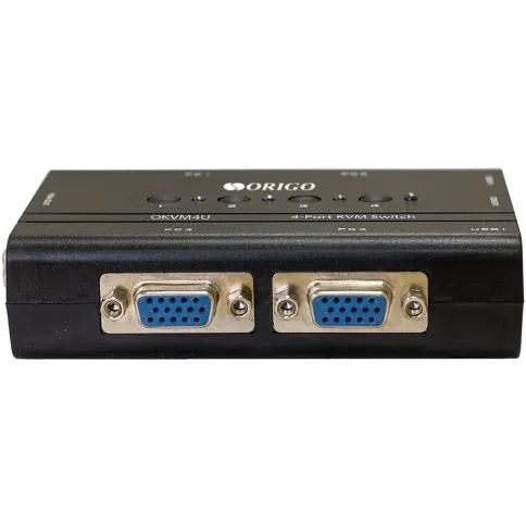 Коммутатор/ 4-портовый KVM-переключатель с портами VGA и USB фото 2