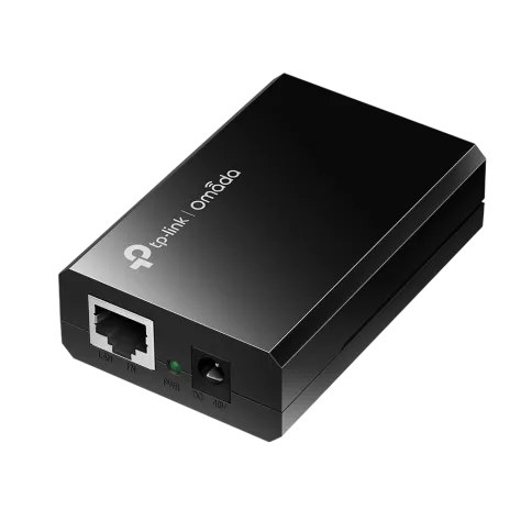 PoE инжектор/ Gigabit PoE Injector, 2*Gb Ethernet ports, up to 15.4W, фото 1