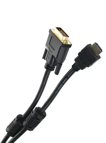 TV-COM HDMI to DVI-D (19M -25M) 2м, 2 фильтра фото 2