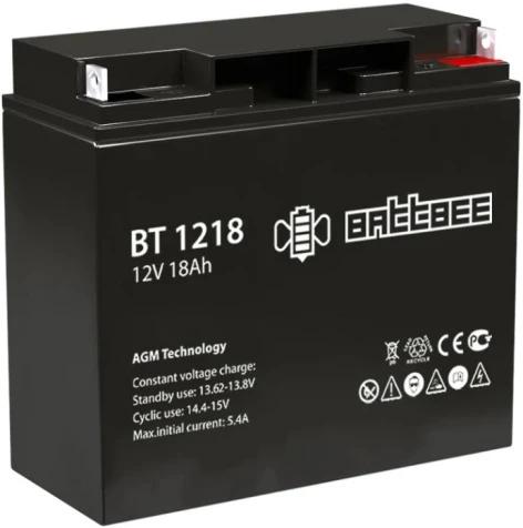 Аккумулятор BT 12-18 BattBee фото 1
