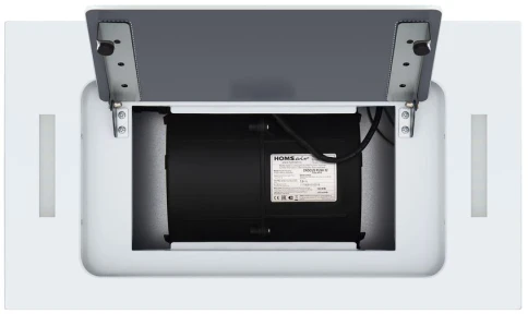 HOMSAir CROCUS PUSH 52 Glass White фото 8