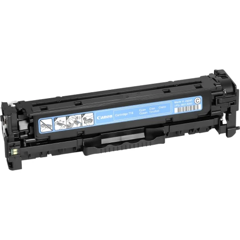 Тонер-картридж/ CLBP CARTRIDGE 718 C EUR фото 2