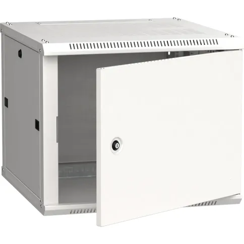 Шкаф LINEA W 9U 600x600 мм дверь металл, RAL7035 фото 1