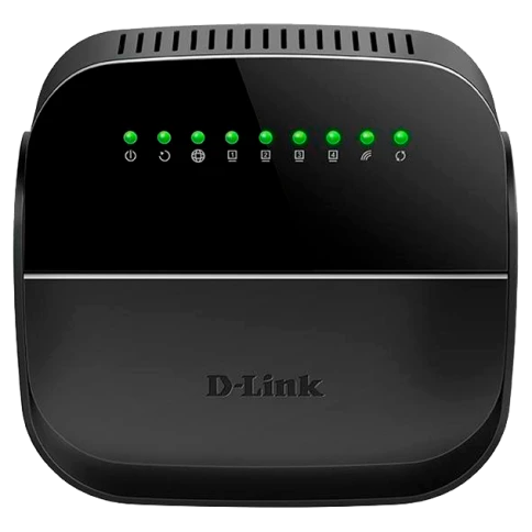 маршрутизатор/ DSL-2640U/R1,DSL-2640U/R1A ADSL2+ N150 Wi-Fi Router, 4x100Base-TX LAN, 1x3dBi internal... фото 1