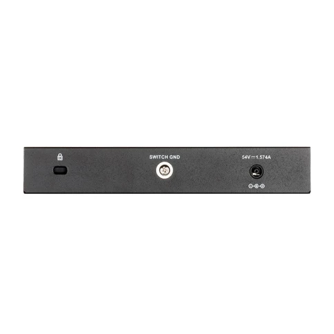 Коммутатор/ DGS-1100-08PV2 Управляемый L2 PoE-коммутатор, 8х1000Base-T PoE, PoE-бюджет 64 Вт,... фото 3