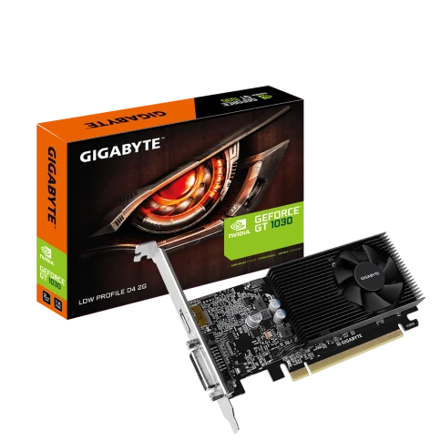 Видеокарта/ VGA GIGABYTE NVIDIA GeForce GT 1030 2GB, DDR4/64-bit, PCIe фото 1