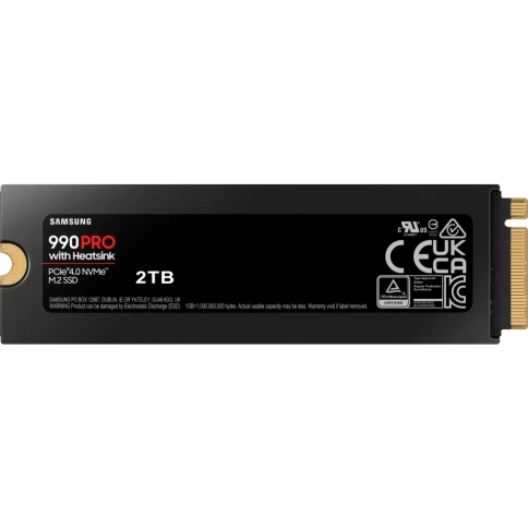 Твердотельный накопитель/ Samsung SSD 990 PRO, 2000GB, M.2(22x80mm), N фото 1