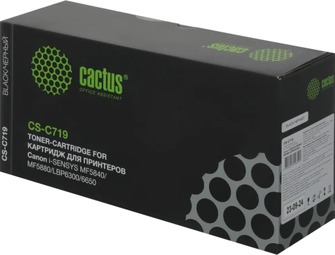 Картридж лазерный Cactus CS-C719 719 черный (2100стр.) для Canon i- фото 1