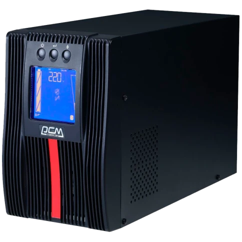 Источник бесперебойного питания, 1000 Вт/1000 ВА, напольный/ UPS Powercom MAC-1000, 1000 Wt/1000 VA, tower фото 1