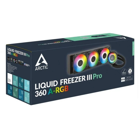 Жидкостная система охлаждения Arctic Cooling Liquid Freezer III Pro 360... фото 7