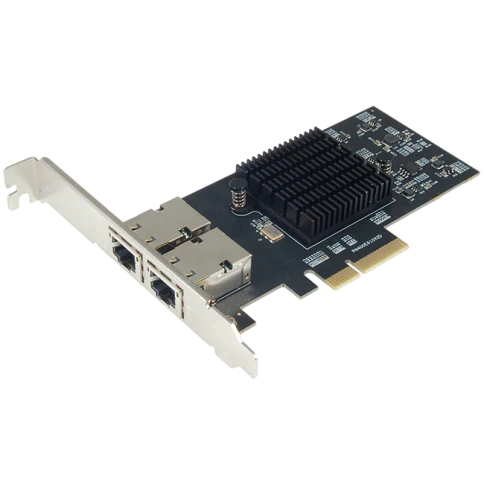 Сетевая карта/ 10G Dual RJ-45 PCIe Gen4 x4 5-Speed Multi-Gigabit... фото 1