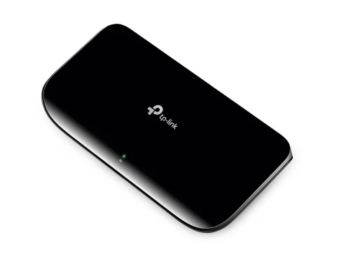 Коммутатор/ 8-port Desktop Gigabit Switch, 8 10/100/1000M RJ45 ports, plastic... фото 5