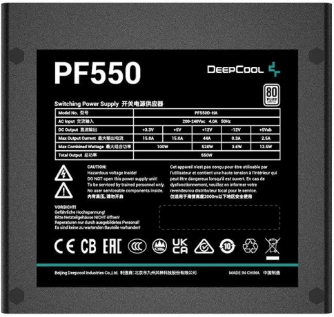 Deepcool R-PF550D-HA0B-WDEU фото 3