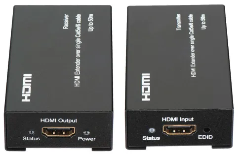 Приёмник/ OSNOVO Комплект для передачи HDMI по одному кабелю витой пар фото 1