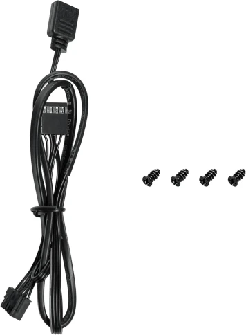 Вентилятор для корпуса Deepcool FL12 ARGB 120х120x25 черный 4-pin 32дБ... фото 6