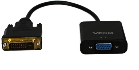 VCOM DVI-D 25M - VGA 15F фото 2