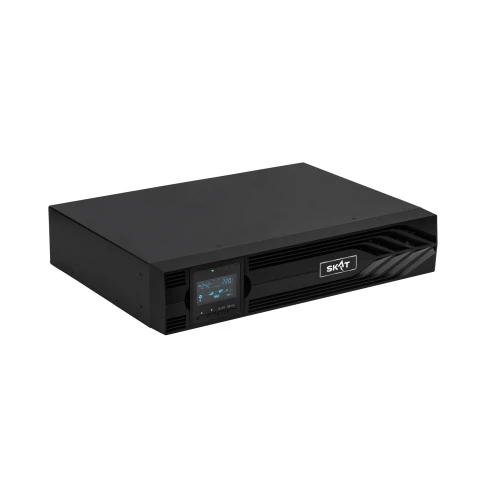 8778 SKAT-UPS 1000-RACK-ON-V P3 ИБП 1000ВА/1000 Вт, 2U, On-Line, синус, внешн. АКБ 24В, 12 В 5А, ~24 В 5А, USB, RS232, RS485, параллельный порт, слот для карт (SNMP, реле), EPO, ШхГхВ 440х329х87, масса 5.6 кг фото 5