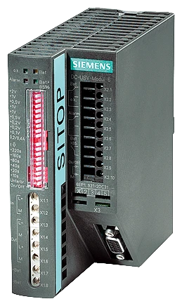 SITOP POWER DC-UPS-МОДУЛЬ 24В/6А, С ПОСЛЕДОВАТЕЛЬНЫМ ИНТЕРФЕЙСОМ, ВХОДНОЕ НАПРЯЖЕНИЕ =24В/6,85А, ВЫХОД =24В/6А фото 1