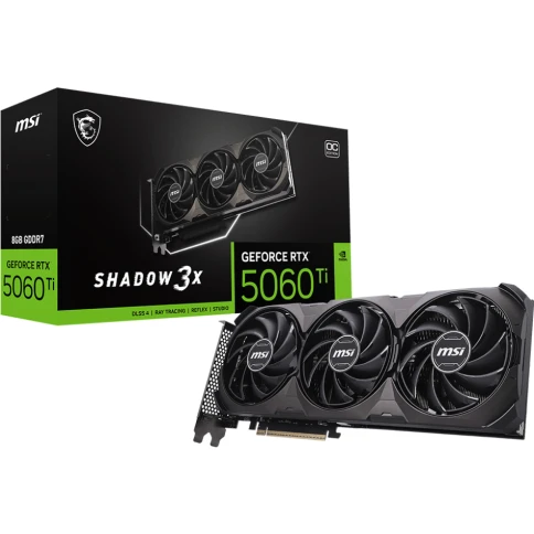 MSI GeForce RTX 5060 Ti 8G SHADOW 3X OC CLASSIC фото 6