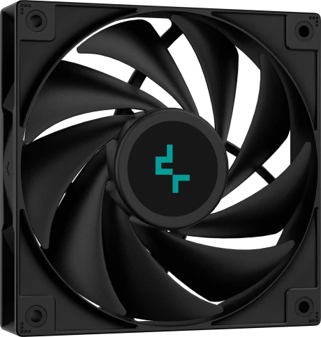 Кулер Deepcool AG400 Soc-AM5/AM4/1200/1700/1851 серебристый/черный 4-pin 18-31.6dB Al+Cu 220W 614gr... фото 8