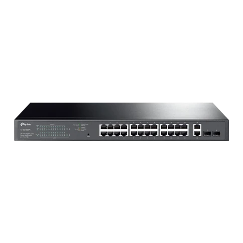 Сетевой коммутатор/ 28-port Easy Smart switch with 24 PoE+ ports,... фото 1