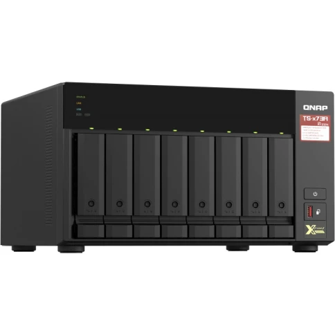 Сетевое хранилище без дисков/ SMB QNAP TS-873A-8G NAS, 8 trays 3,5"/2, фото 2