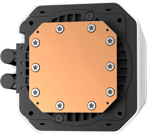 Система водяного охлаждения Deepcool LM360 WH ARGB Soc-AM5/AM4/1200/1700/1851 белый 4-pin... фото 2