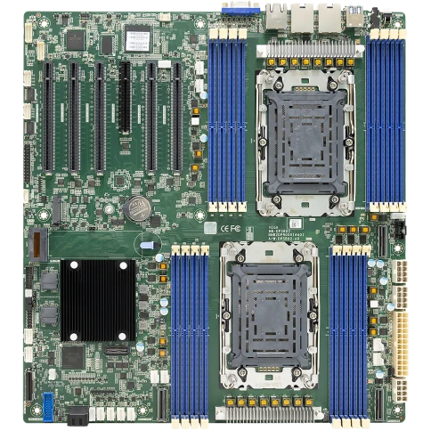Материнская плата для сервера VEGA, EATX, Dual Intel Xeon Gen.4/Gen.5, фото 1